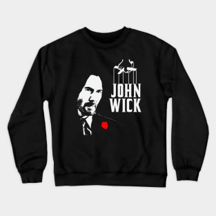 john wick the godfather Crewneck Sweatshirt